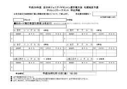 1 平成28年度 全日本ジュニアバドミントン選手権大会 札幌地区予選