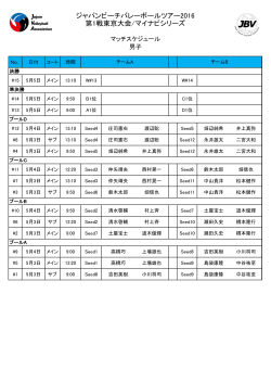 ジャパンビーチバレーボールツアー2016 第1戦東京大会/マイナビシリーズ
