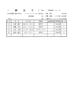 一般女子