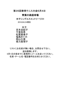 女子 吉本由起子 千葉有希 松尾喜美子 福島めぐみ 岡山久実 徳力