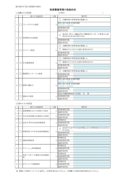 制度整備事業の取組状況 7