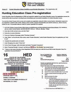 ロコ H 9し - Arrowhead Fish & Game Conservation Club