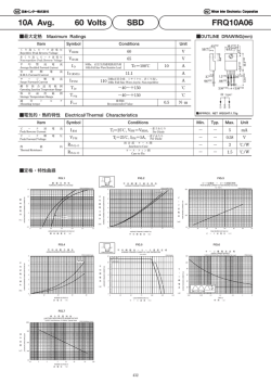 10A Avg. Volts SBD 60 FRQ10A06