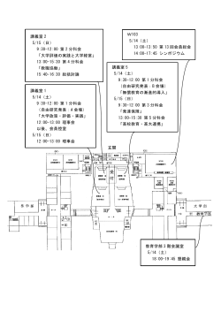 9:30-12:00 第 2 分科会