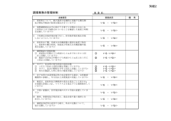 別紙2 調理業務の管理体制