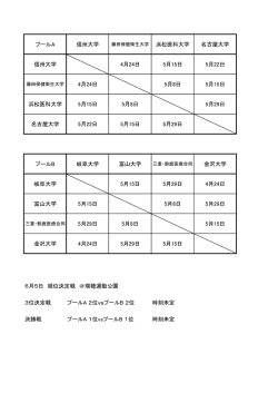 東海医歯薬2016 組合せ.xlsx