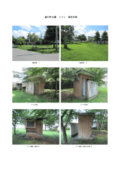 森川町公園 トイレ 現況写真