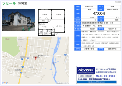 ラセール 202号室 47000円