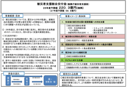 被災者支援総合交付金の概要