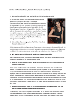 Interview Annette Lehmann