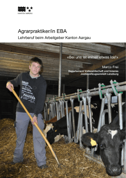 Agrarpraktiker/in EBA