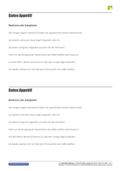 Guten Appetit! - Lehrerservice.at