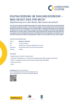 digitalisierung im zahlungsverkehr &ndash; was heisst