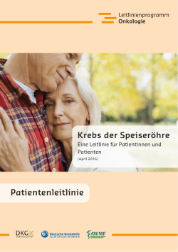 Als PDF herunterladen - Deutsche Krebshilfe