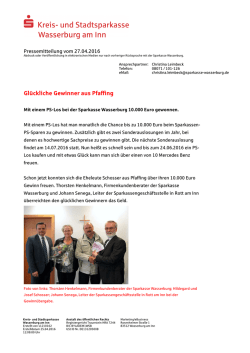 Gl&uuml;ckliche Gewinner aus Pfaffing