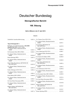 18/166 - DIP - Deutscher Bundestag