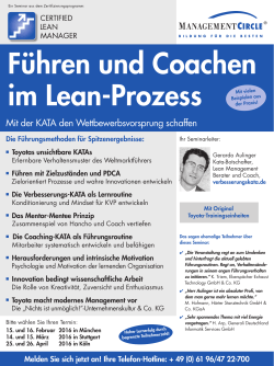 Flyer downloaden - Verbesserungskata.de