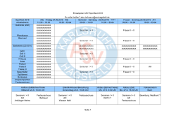 Einsatzplan ASV Sportfest 2016 Seite 1 Sportfest