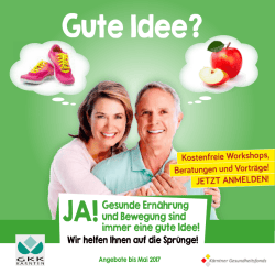 Gute Idee? - K&auml;rntner Gebietskrankenkasse