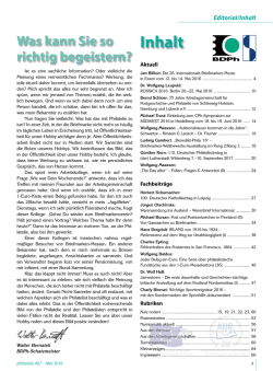 philatelie 467 - Mai 2016