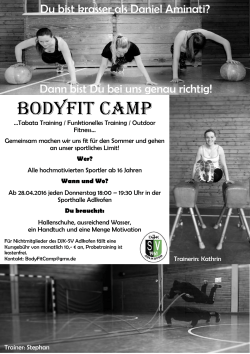 BodyFit Camp - DJK