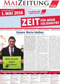 Die Maizeitung in Mittelhessen (PDF, 6 MB )