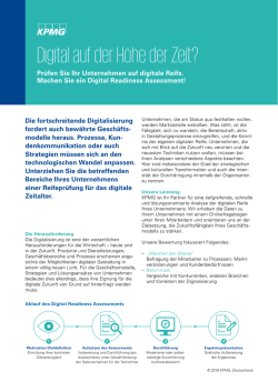 Digital Readiness Assessment