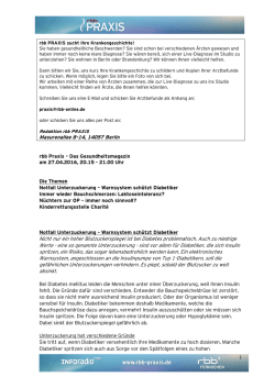 Infoblatt vom 27.04.2016
