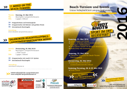 Flyer zum Downloaden - UNION VolleyballClub Lamprechtshausen