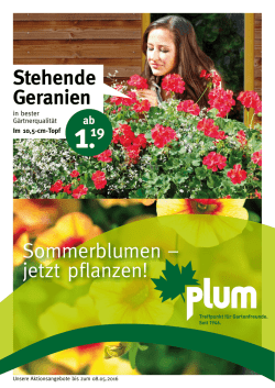 jetzt pflanzen! - Pflanzenhof Plum