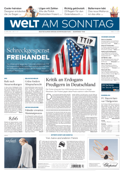 DIE WELT am Sonntag