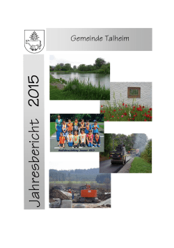 Jahresr&uuml;ckblick 2015