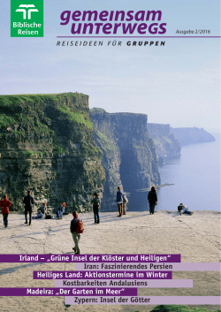 - Biblische Reisen