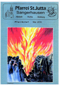 Gemeindebrief - Katholische Pfarrei St. Jutta