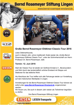 Gro&szlig;e Bernd Rosemeyer-Oldtimer-Classic