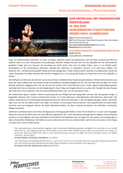Jedermann reloaded DE