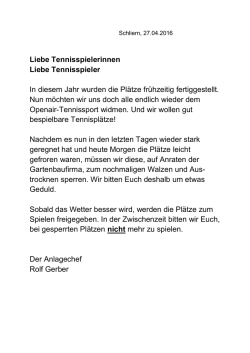 Info-Link - TC Koeniz