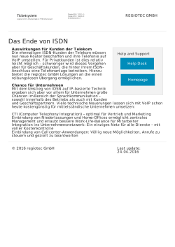 Das Ende von ISDN
