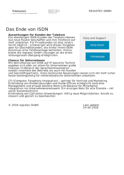 Das Ende von ISDN