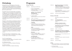 Das ausführliche Programm zur Veranstaltung als pdf