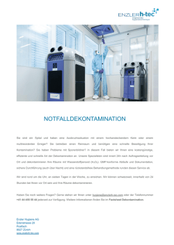 notfalldekontamination