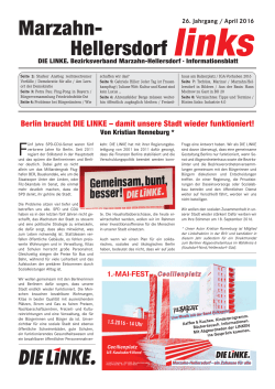 Hellersdorf links - DIE LINKE. Marzahn