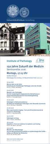 150 Jahre Zukunft der Medizin - UniversitätsKlinikum Heidelberg