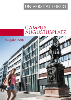 Campus Augustusplatz - Universität Leipzig