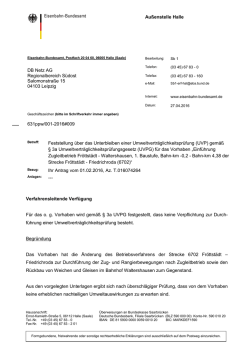 Au&szlig;enstelle Halle DB Netz AG Regionalbereich S&uuml;dost
