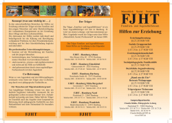 Hilfen zur Erziehung