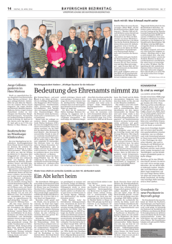 Die vollst&auml;ndigen Seiten des Bayerischen Bezirketags Teil 1