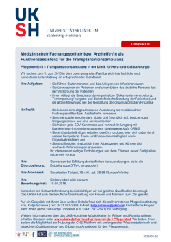 Medizinische/r Fachangestellte/r bzw. Arzthelfer/in als