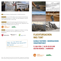 fluchtursachen: was tun?