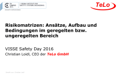 Risikomatrizen: Ansätze, Aufbau und